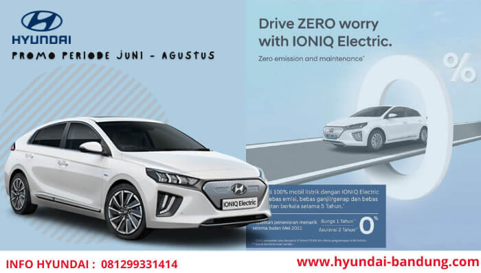 Promo Bunga 0% Hyundai Ionic Bulan Juni 2021